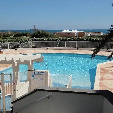 Lejlighed Sunset T2 Avec Coin Vue Piscine Rochelongue Cap D'agde *